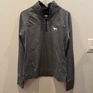 Grey quarter zip size medium from PINK